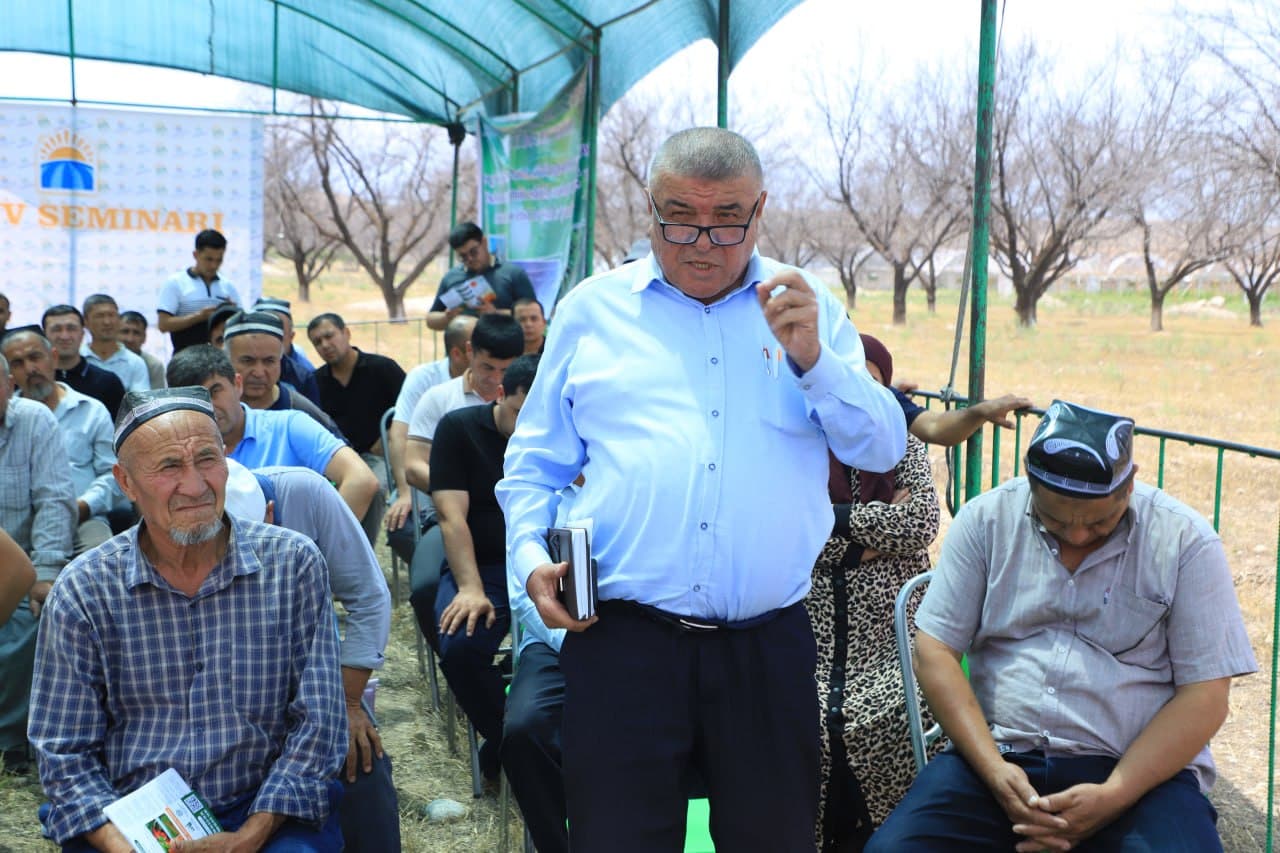 Issues of establishing modern intensive orchards were discussed