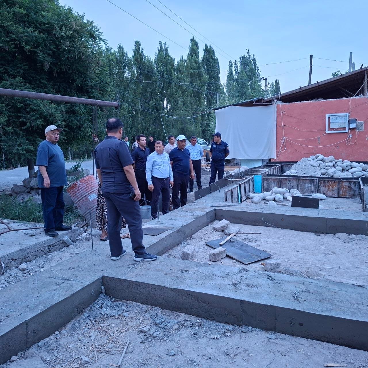 Construction Works at the “Langar” Mahalla Building Reviewed
