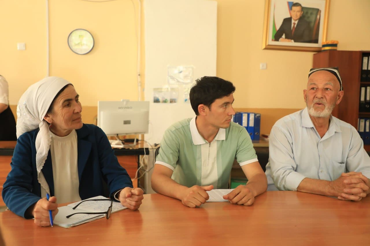 Activities of the “mahalla seven” and future plans were discussed
