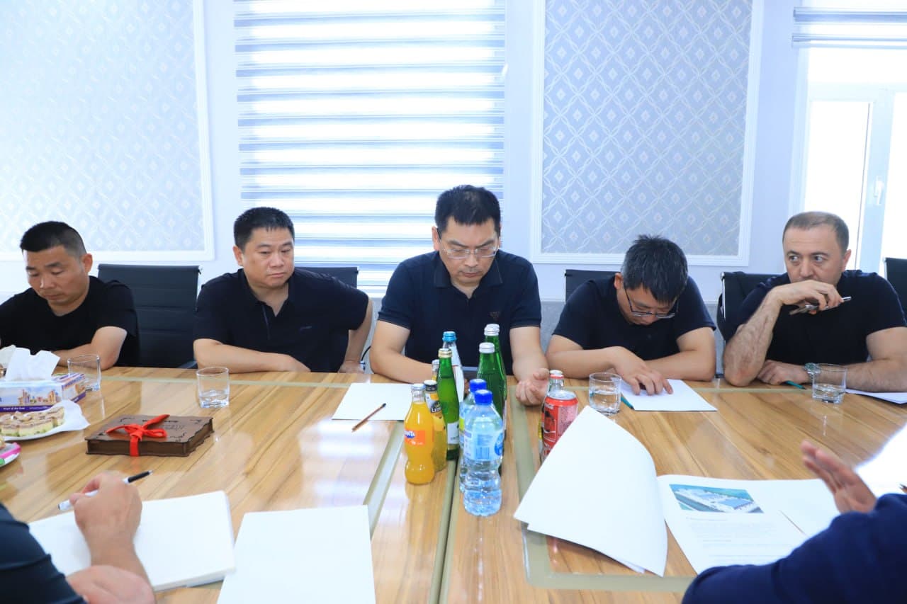 A promising project was discussed with Chinese investors