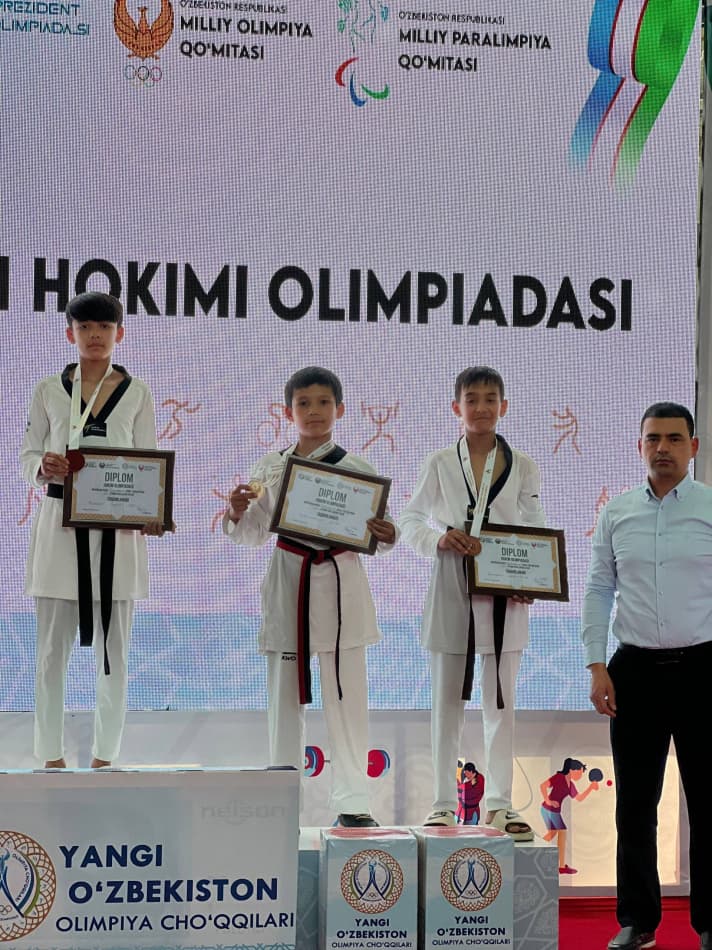 A student from Fergana district wins a prize place at the “Hokim Olympiad”