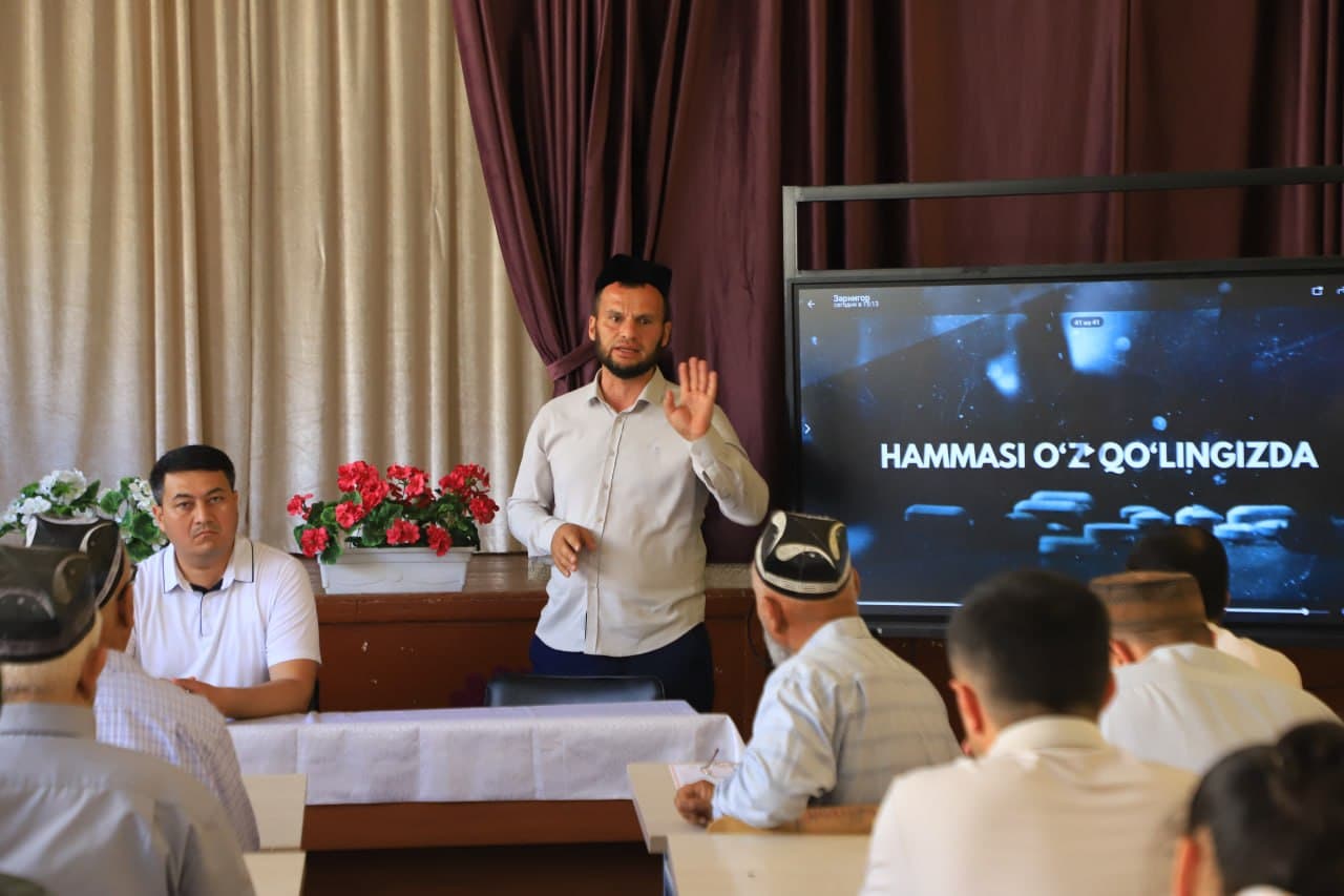 Giyohvandlik va huquqbuzarliklarning oldini olish masalalari muhokama qilindi