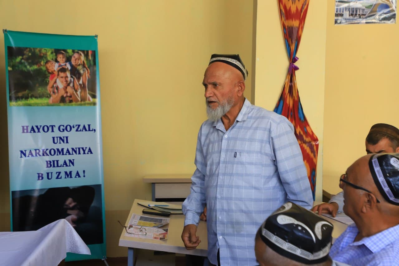 Giyohvandlik va huquqbuzarliklarning oldini olish masalalari muhokama qilindi