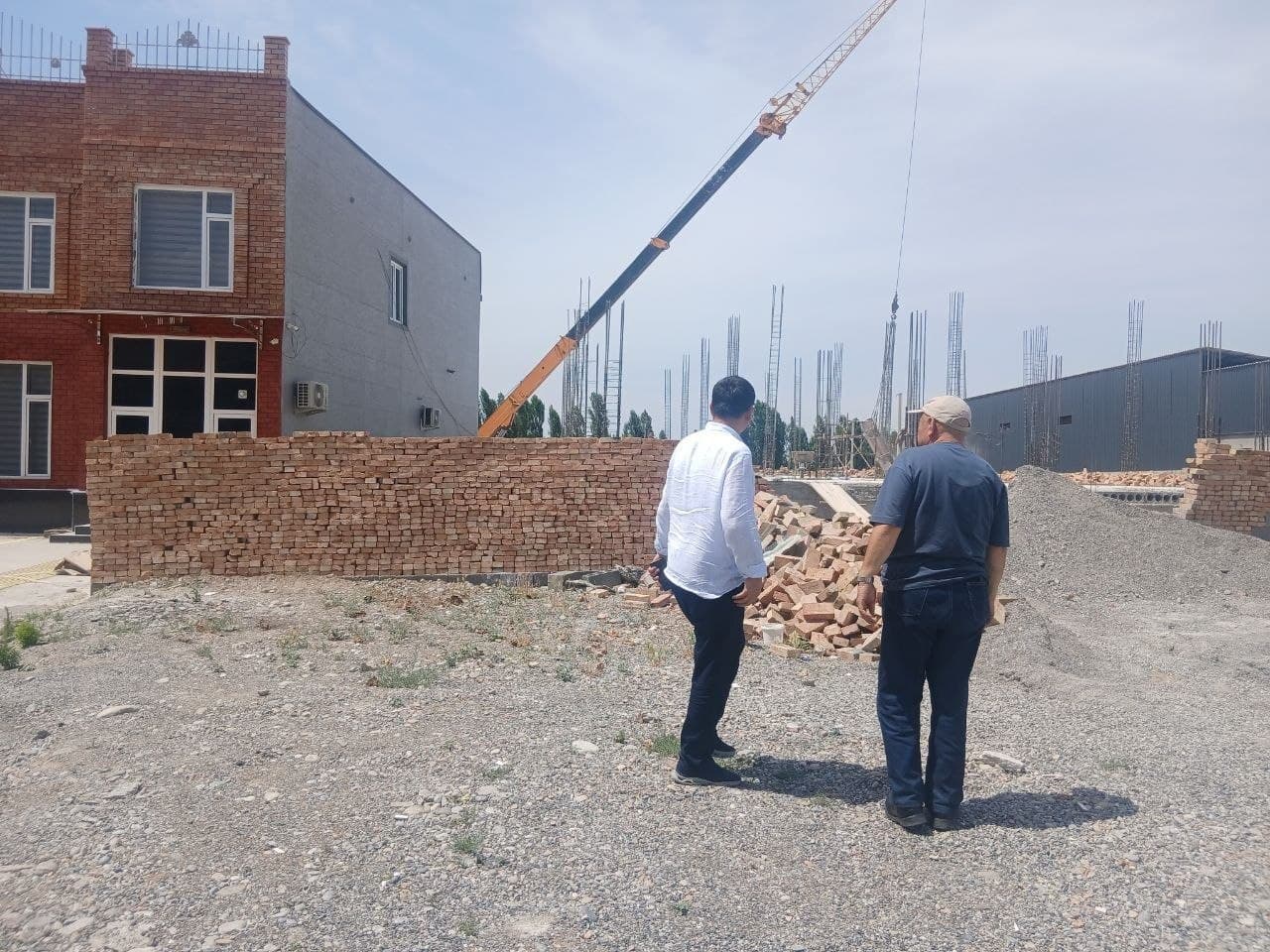Construction project reviewed under deputy oversight