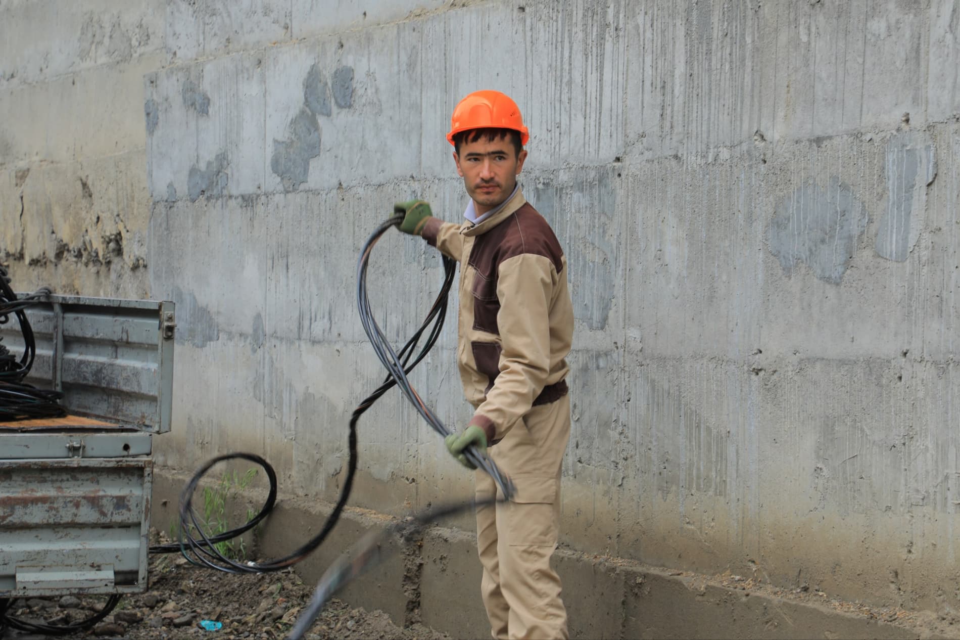 Large-Scale Power Supply Improvement Works Continue in Shohimardon