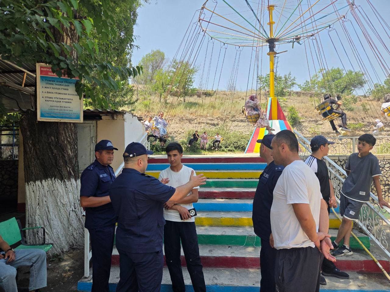 Ijtimoiy tarmoqlarda Farg‘ona tumani “Satkak” MFY hududidagi dam olish maskanida joylashgan attraksionlar xavfsizligi yuzasidan eʼlon qilingan tanqidiy materialga RASMIY MUNOSABAT