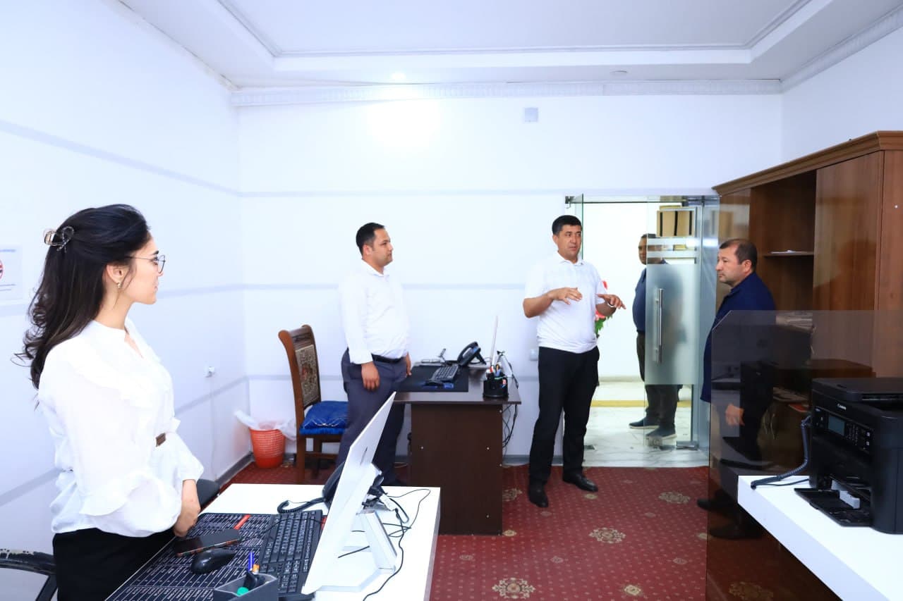 Governor of Fergana District Reviewed the Activities of Justice System Institutions