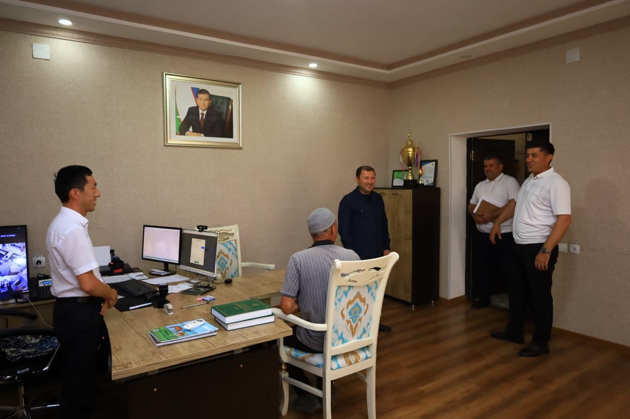 Governor of Fergana District Reviewed the Activities of Justice System Institutions