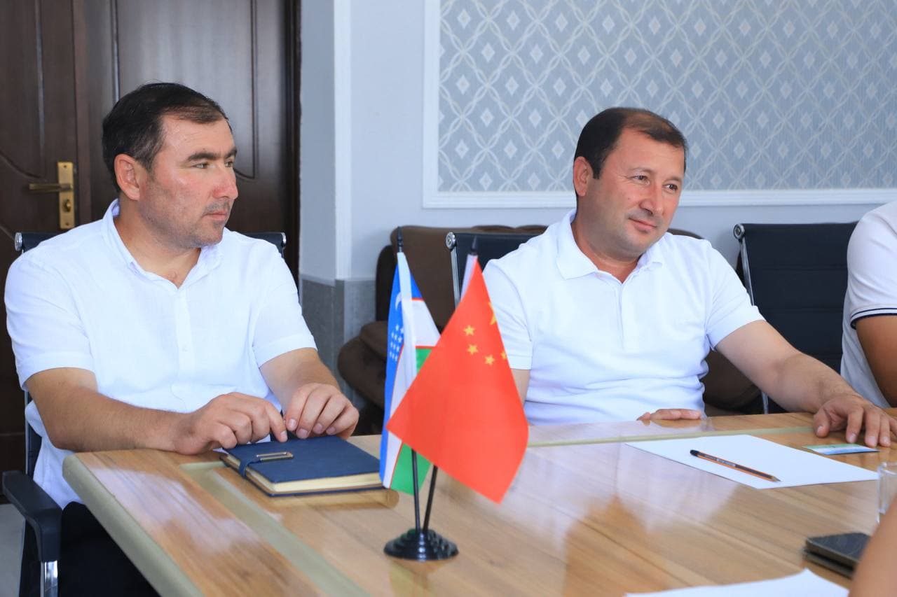 A promising industrial project was discussed with Chinese investors
