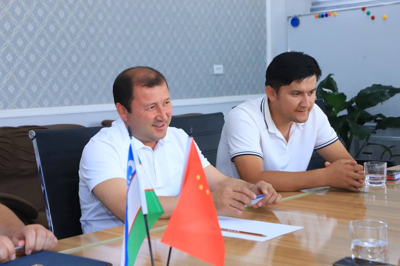 A promising industrial project was discussed with Chinese investors
