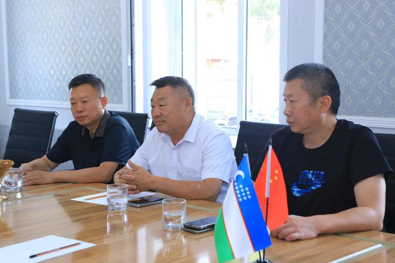 A promising industrial project was discussed with Chinese investors