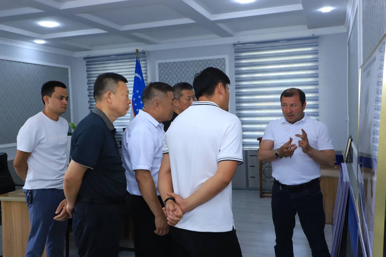 A promising industrial project was discussed with Chinese investors