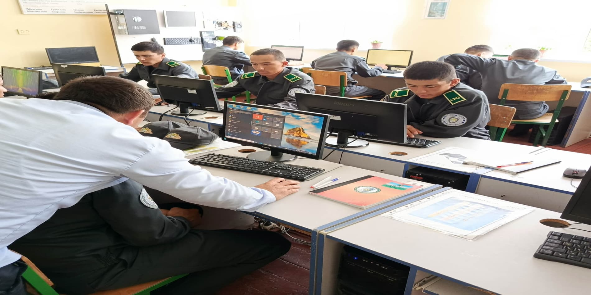 Practical Training on Vocational Guidance Held for Military Personnel