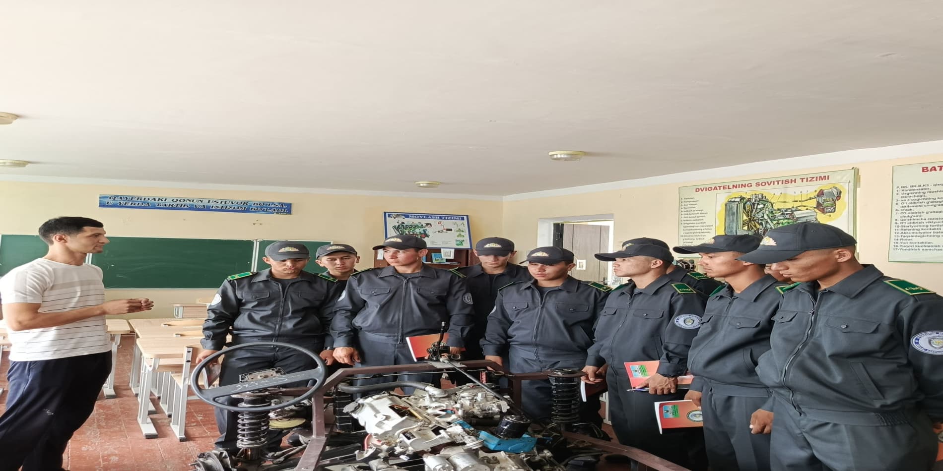 Practical Training on Vocational Guidance Held for Military Personnel