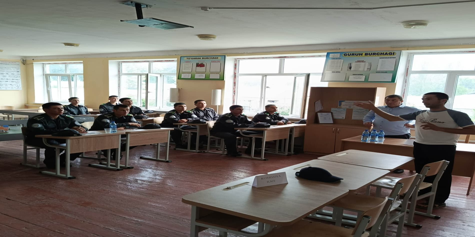 Practical Training on Vocational Guidance Held for Military Personnel