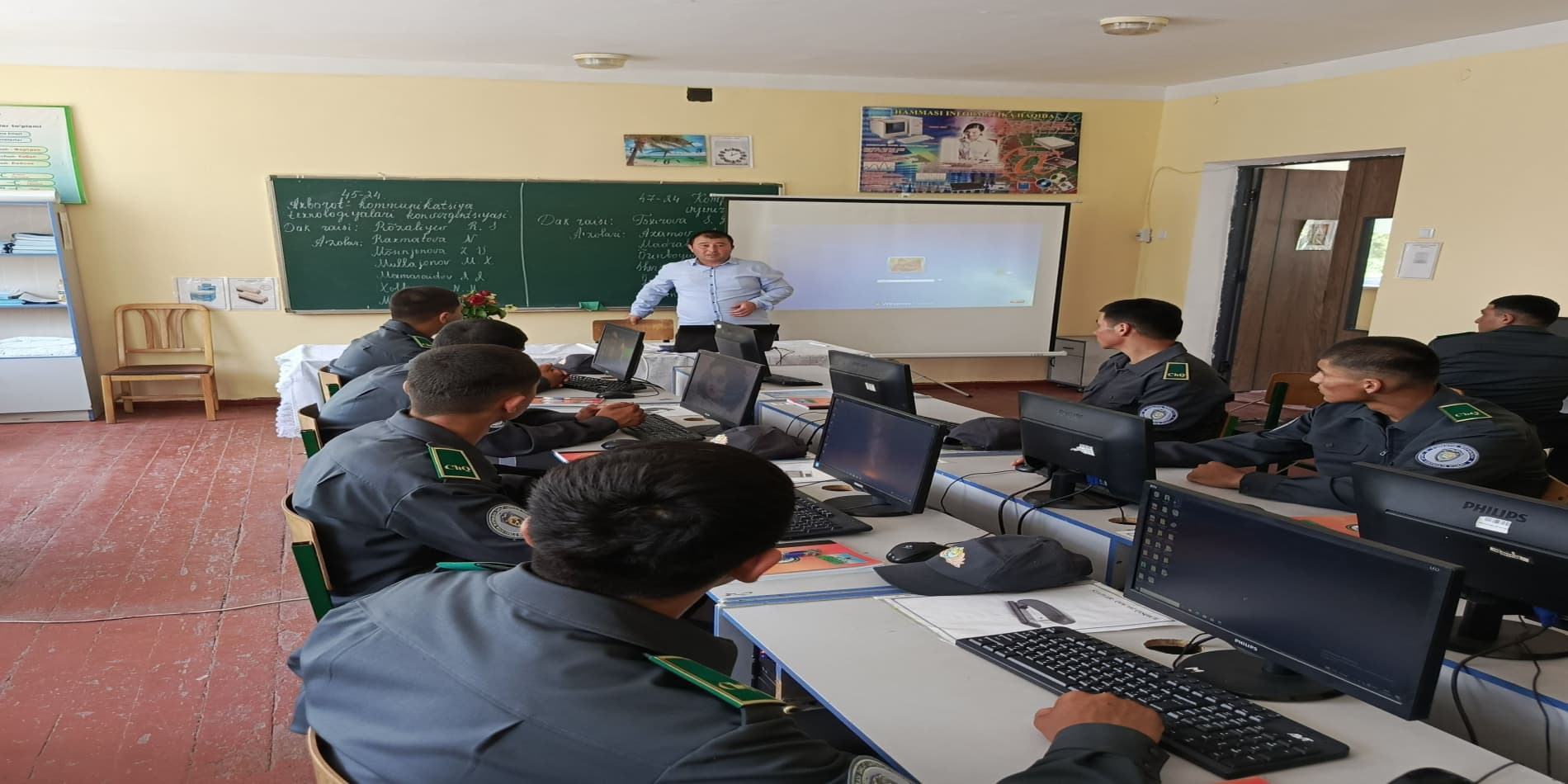 Practical Training on Vocational Guidance Held for Military Personnel