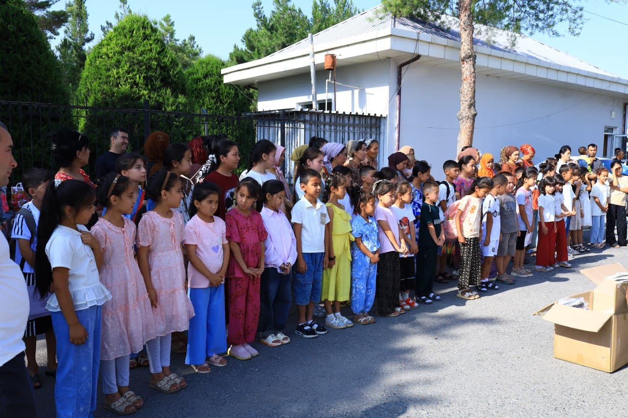 Children from Families Registered in the Social Registry Sent to Summer Camp