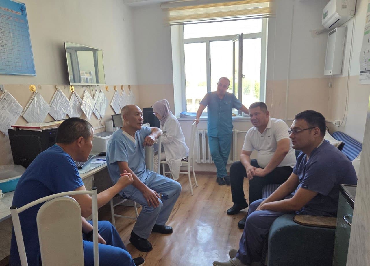 Healthcare Professionals of Fergana and Kadamjay Strengthen Cooperation