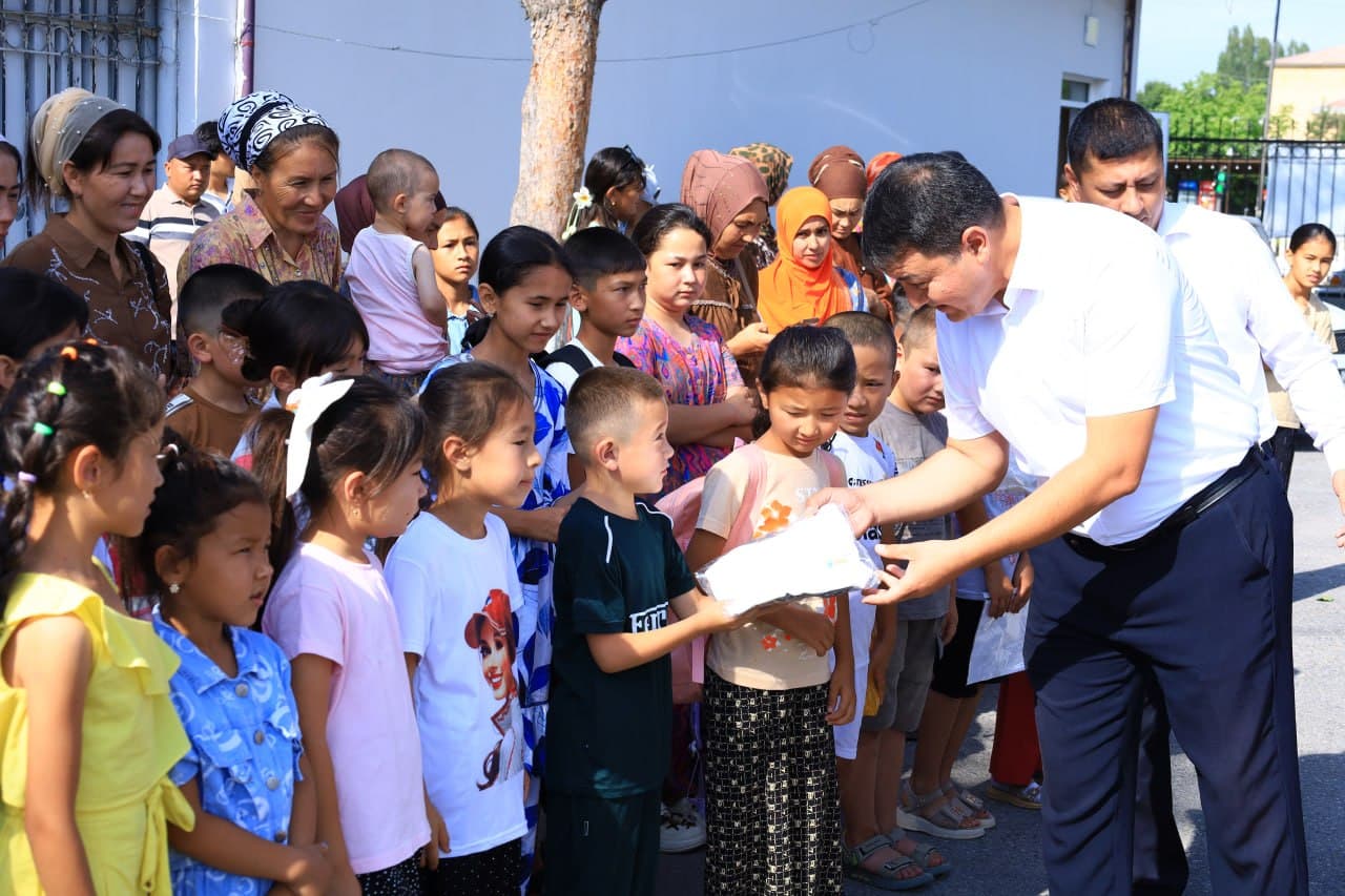 Children from Families Registered in the Social Registry Sent to Summer Camp