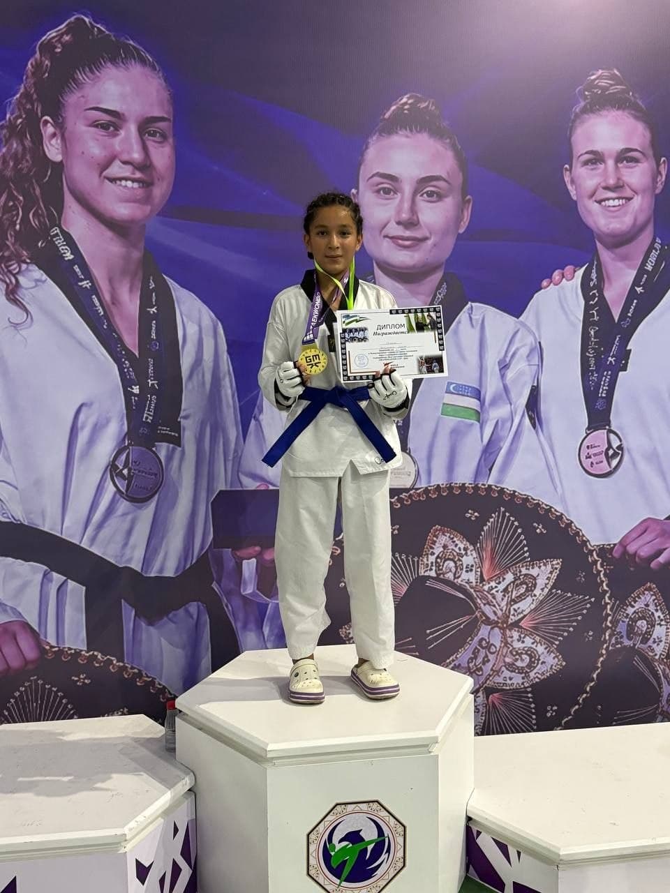 Fergana District Student Wins International Taekwondo Tournament