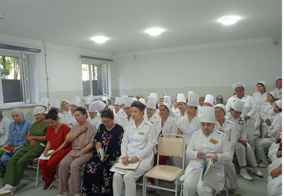 An “Open Doors Day” on “Healthcare – A Corruption-Free Sector” Was Held in Fergana District