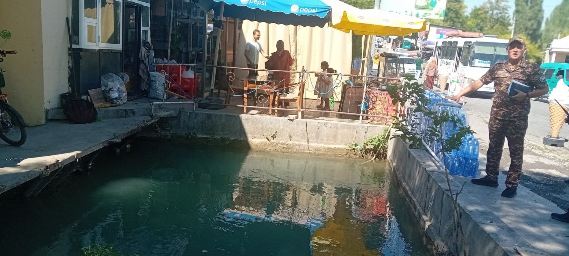 Waste Cleared from Chimyon Stream Following Citizens' Appeal