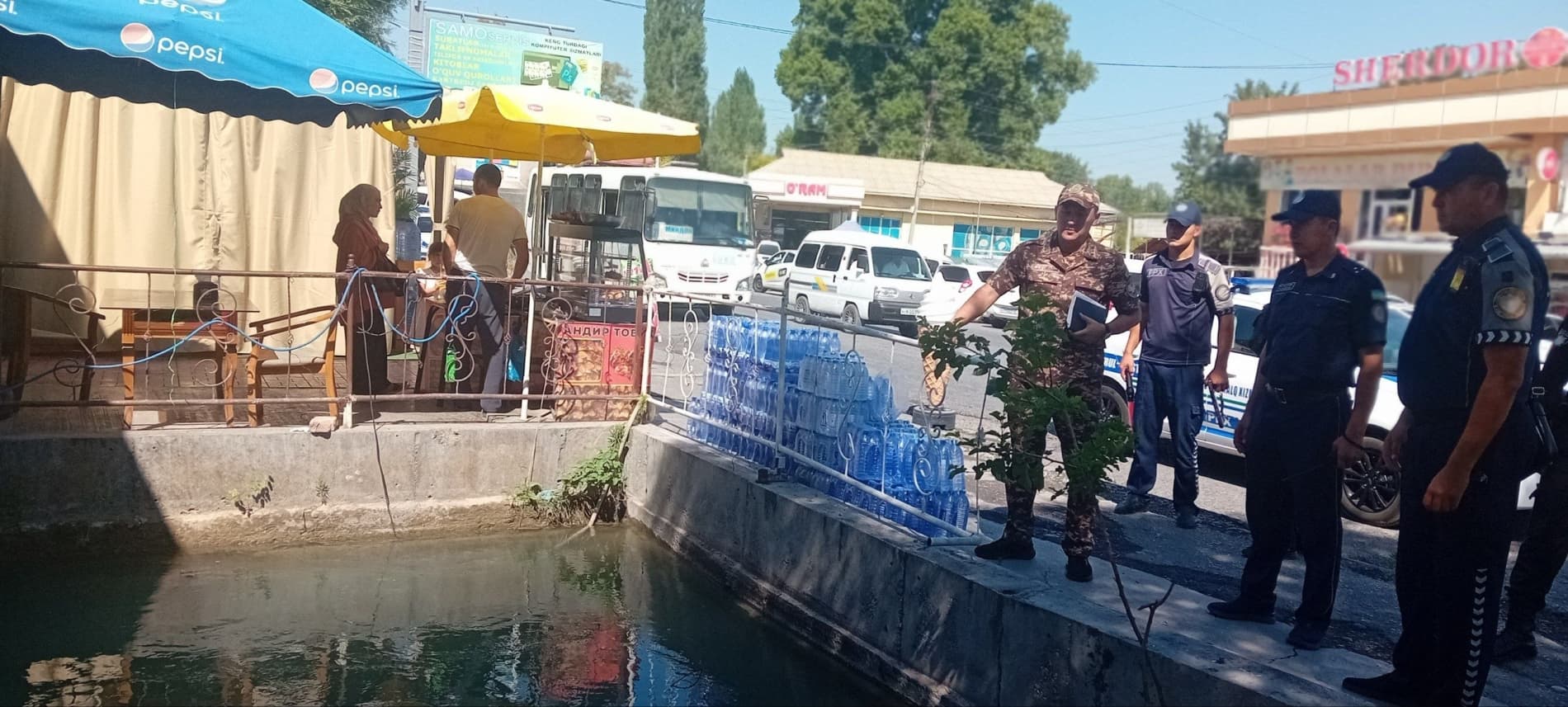 Waste Cleared from Chimyon Stream Following Citizens' Appeal
