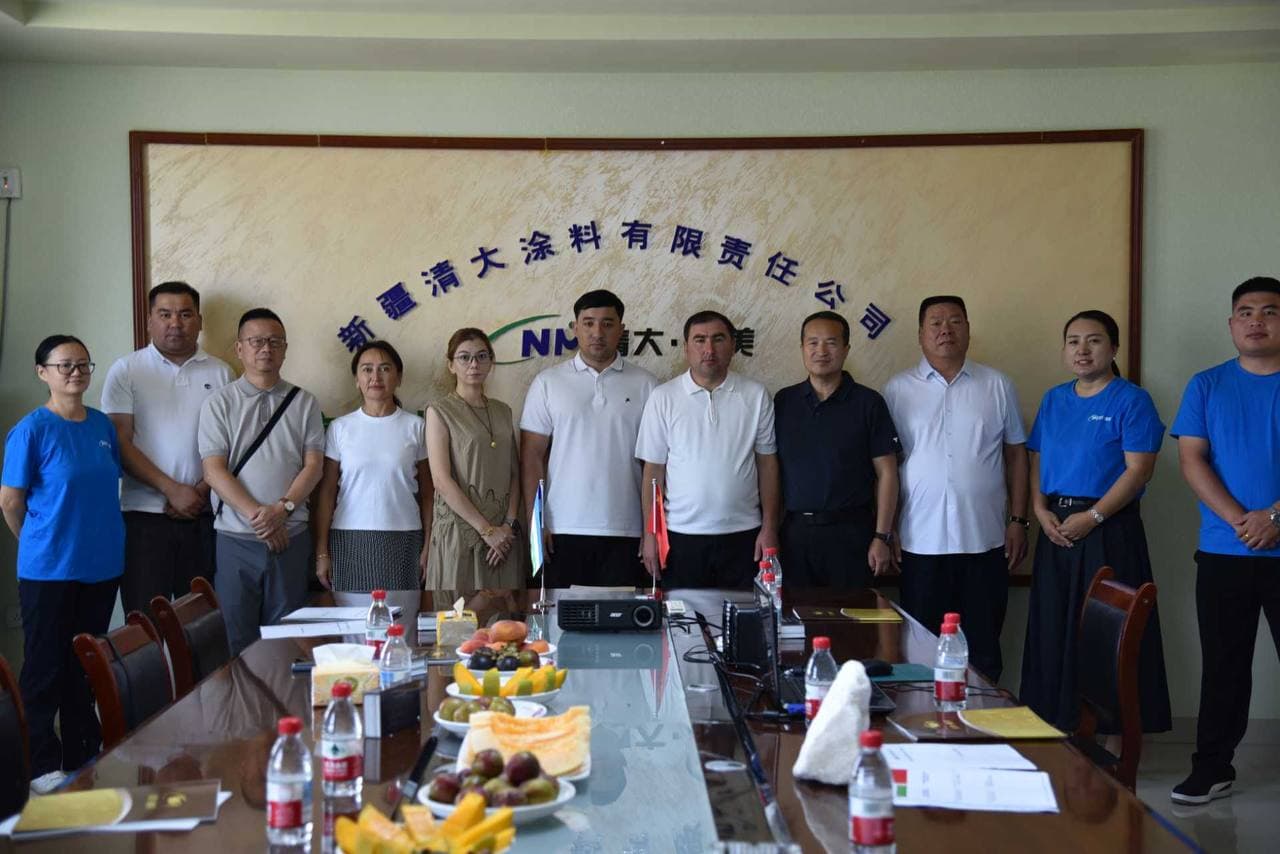 Modern Paint Manufacturing Projects Discussed with a Chinese Company