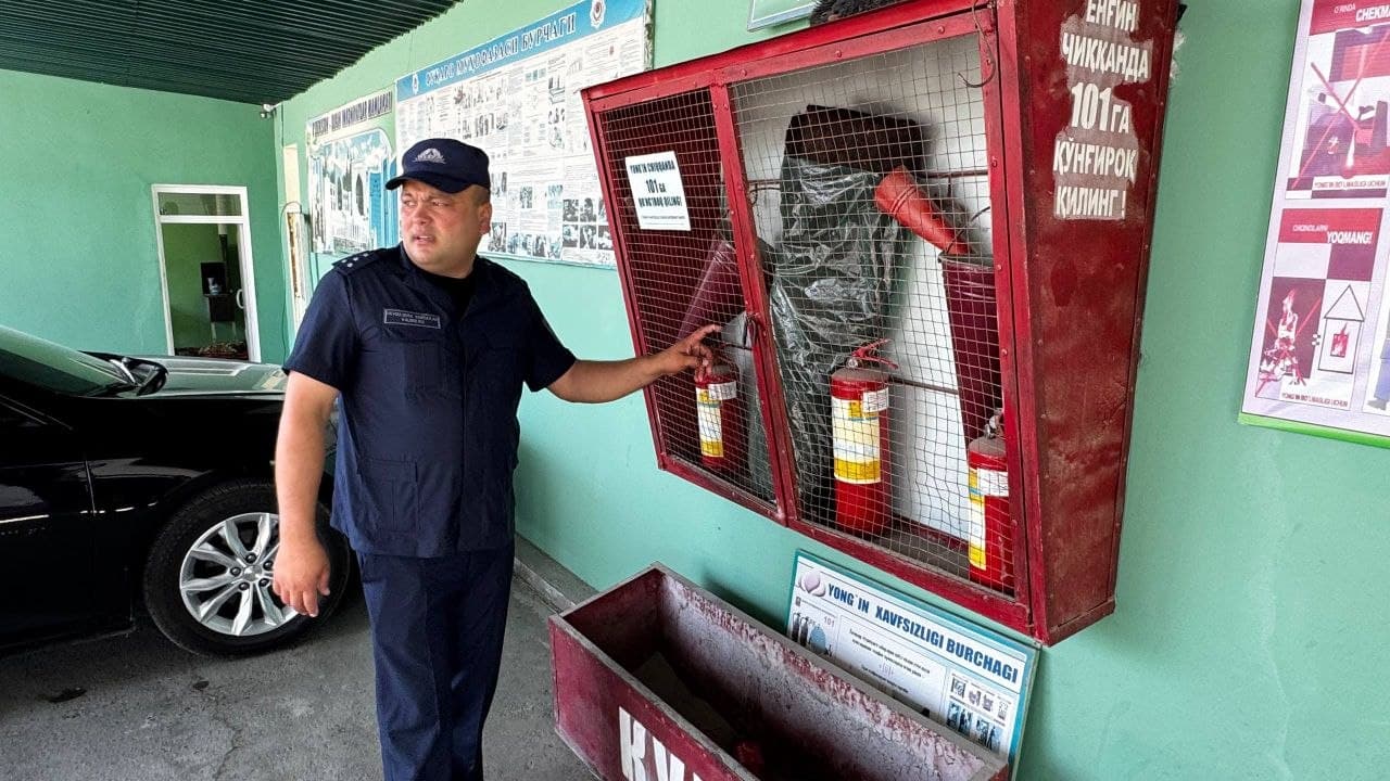 Fire Safety Prevention Measures Strengthened in Fergana District