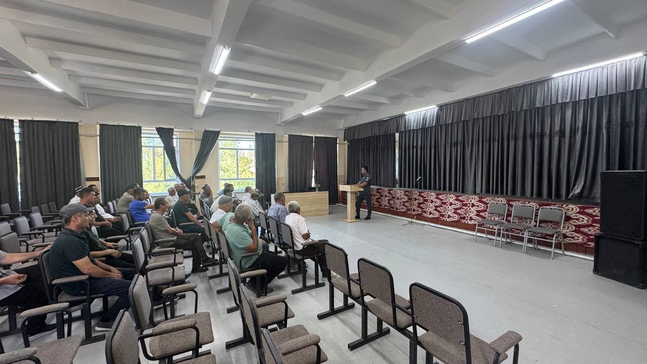 Security Personnel Receive Refresher Training as Part of the “Safe and Healthy Country” Month