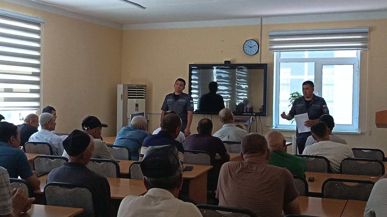 Security Personnel Receive Refresher Training as Part of the “Safe and Healthy Country” Month