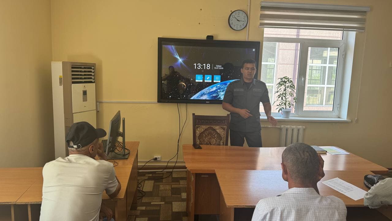 Security Personnel Receive Refresher Training as Part of the “Safe and Healthy Country” Month