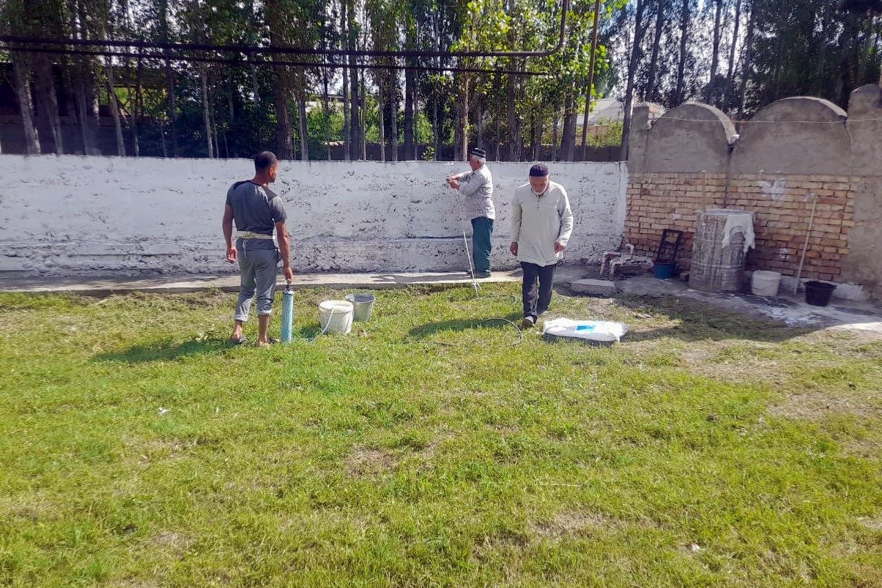 Community Improvement Activities Continue in Fergana District as Part of the "Month of Neighborhood Improvement and Kindness"