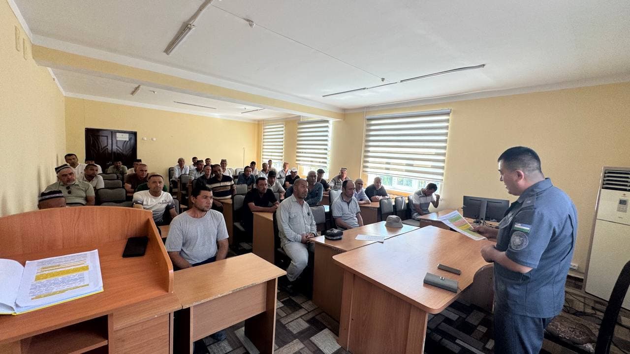 Security Personnel Receive Refresher Training as Part of the “Safe and Healthy Country” Month