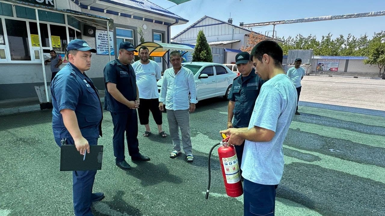 Fire Safety Prevention Measures Strengthened in Fergana District