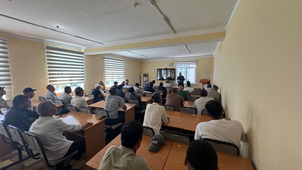 Security Personnel Receive Refresher Training as Part of the “Safe and Healthy Country” Month