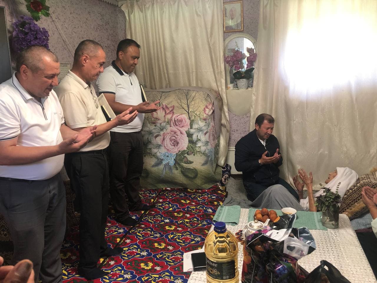 Beautification Works Reviewed and Elderly Resident Visited in Dilkusho Mahalla