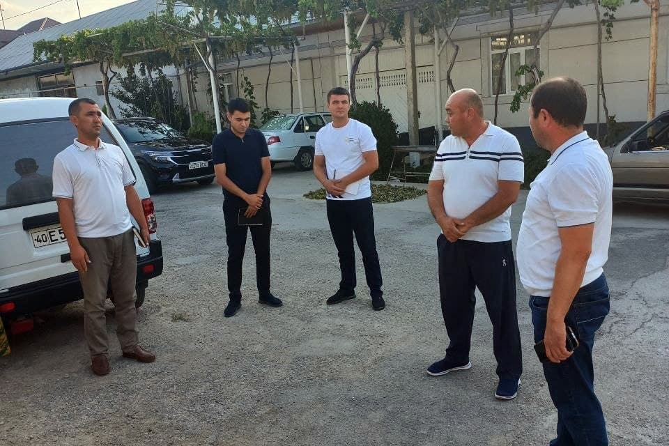 Field Study Conducted and Elderly Resident Visited in Tinchlik Mahalla