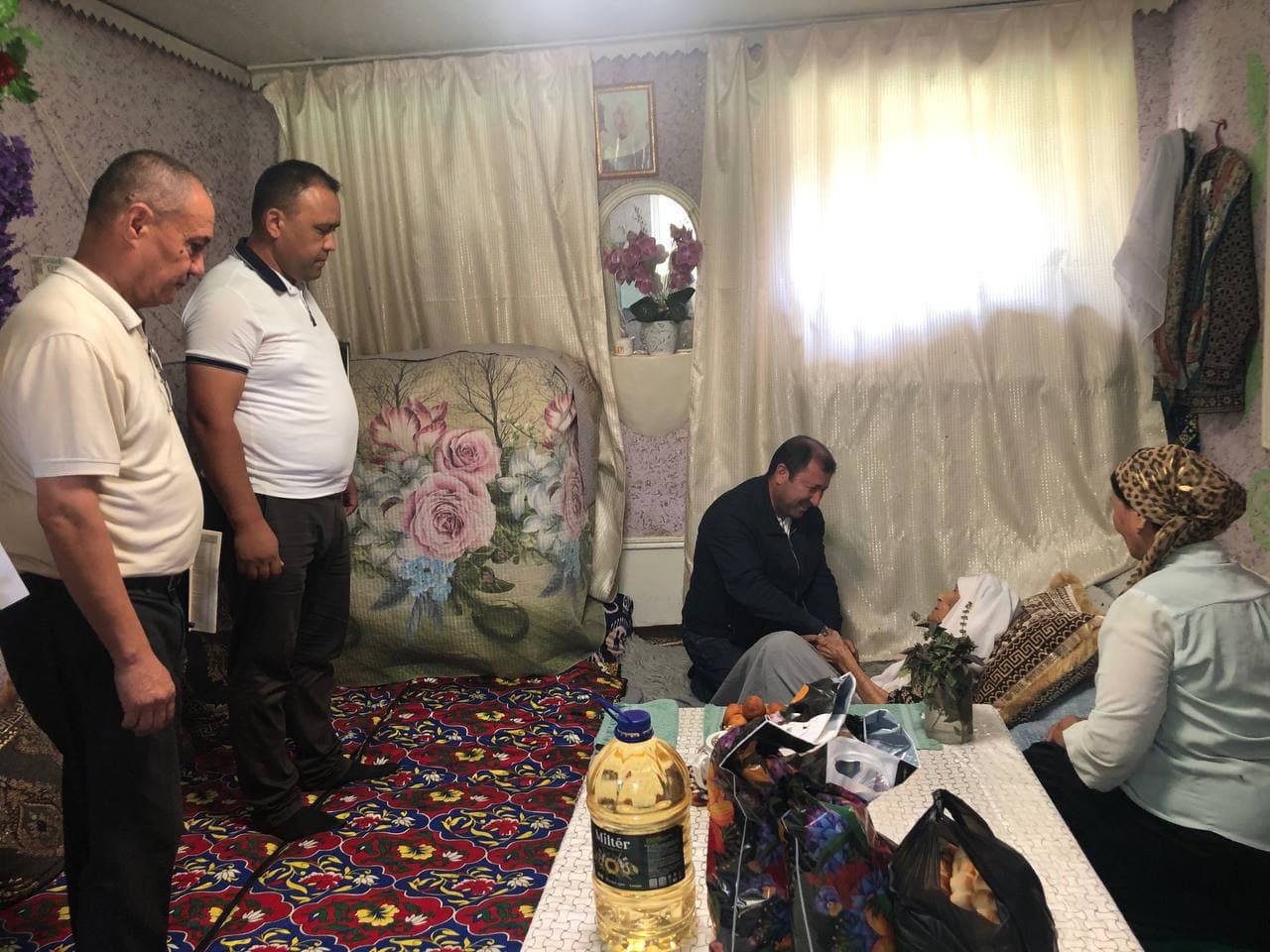 Beautification Works Reviewed and Elderly Resident Visited in Dilkusho Mahalla