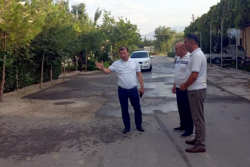 Field Study Conducted and Elderly Resident Visited in Tinchlik Mahalla