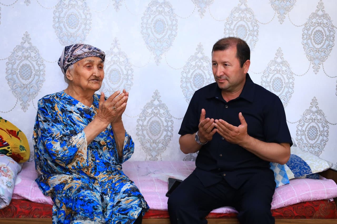 Elderly resident visited and supported