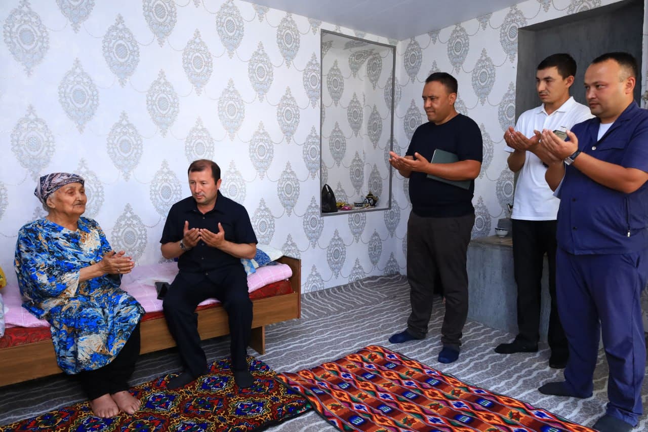Elderly resident visited and supported