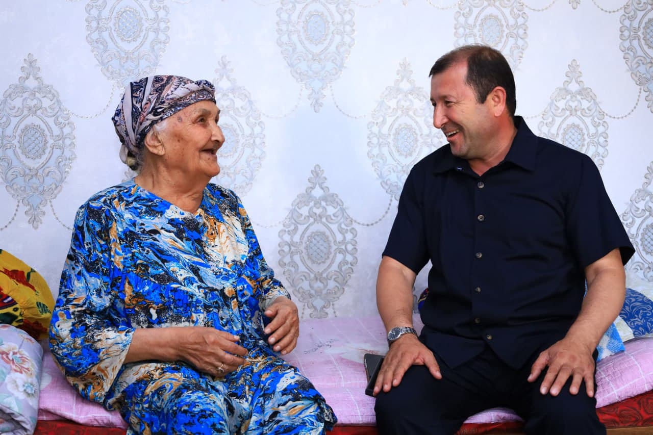 Elderly resident visited and supported
