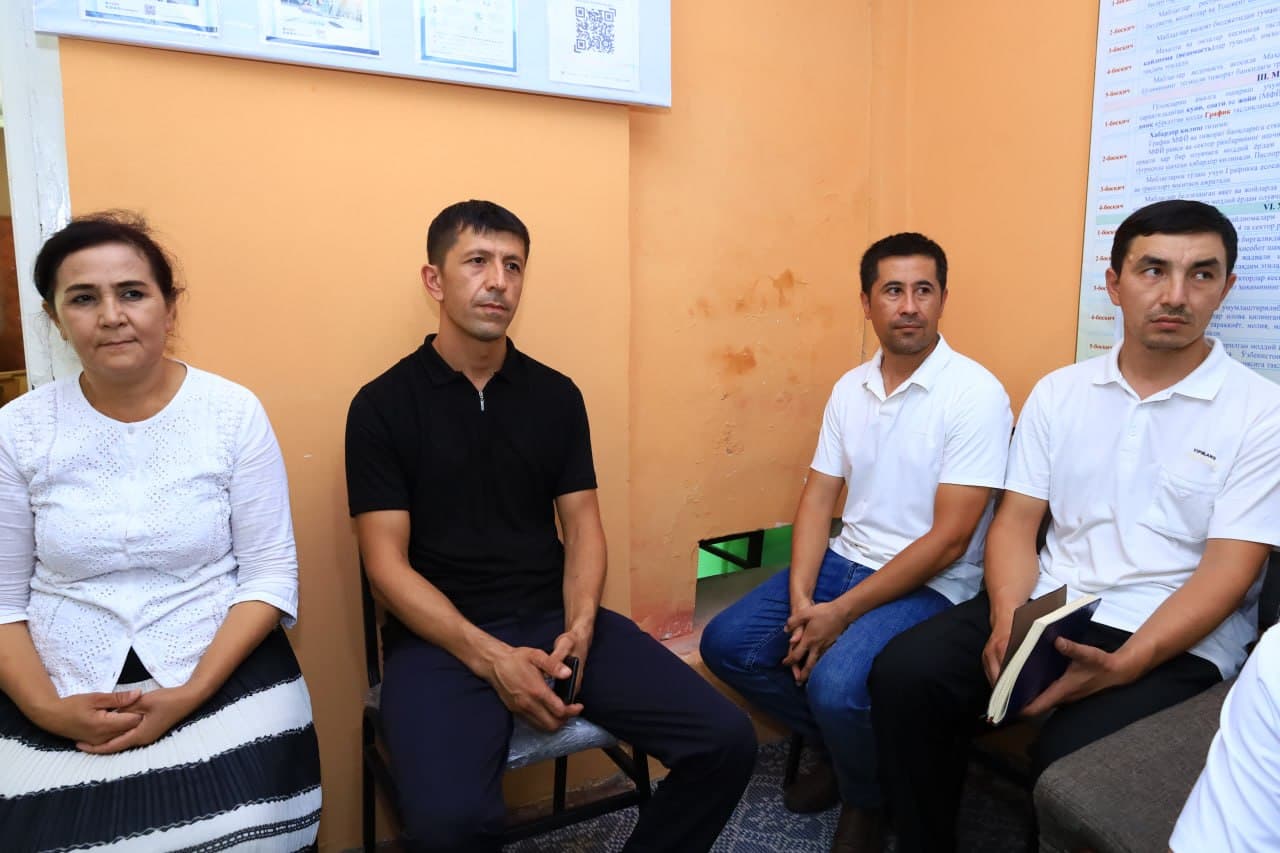 Activities of the Mahalla Seven Reviewed in Hosilot Mahalla