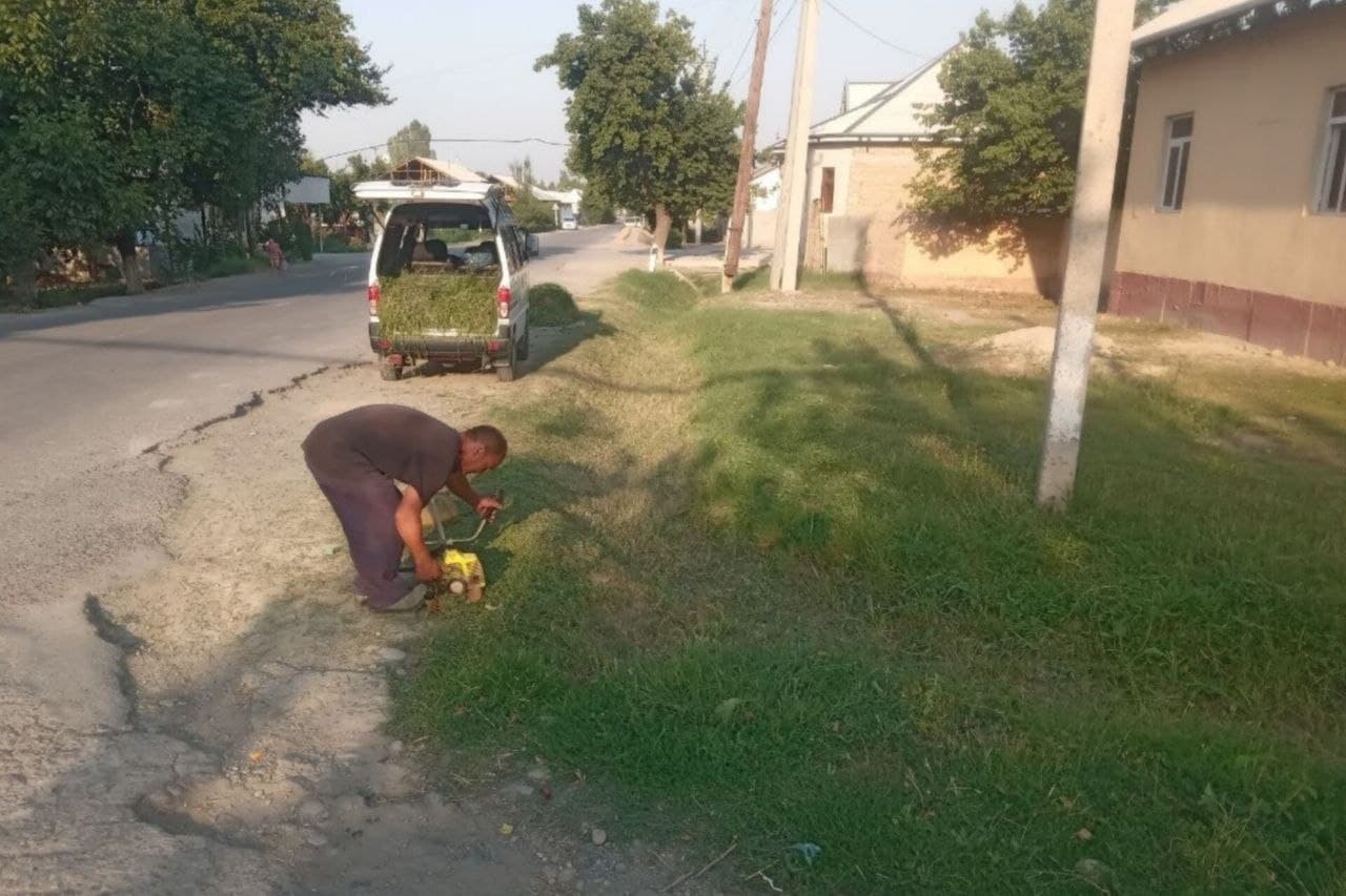 Community Clean-Up and Beautification Efforts Continue in Mahallas