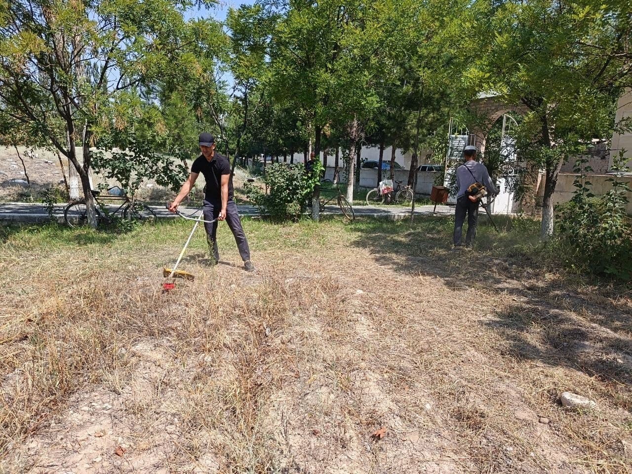 Community Clean-Up Held at “Chilgaz Ota” Cemetery