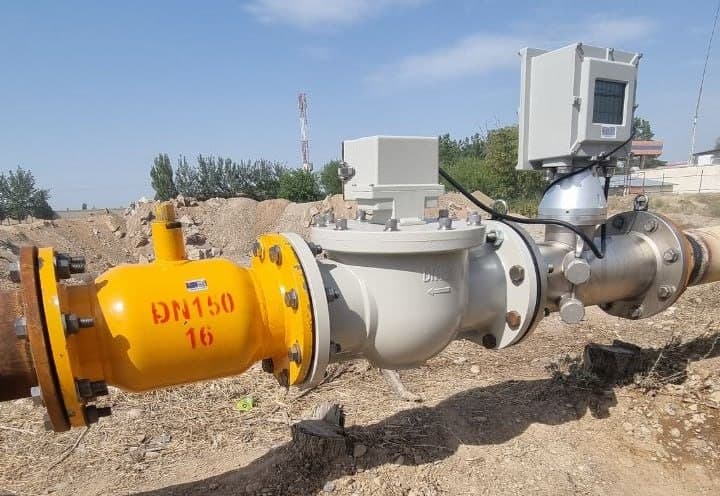 Zamonaviy gaz hisoblash uskunasi o‘rnatildi