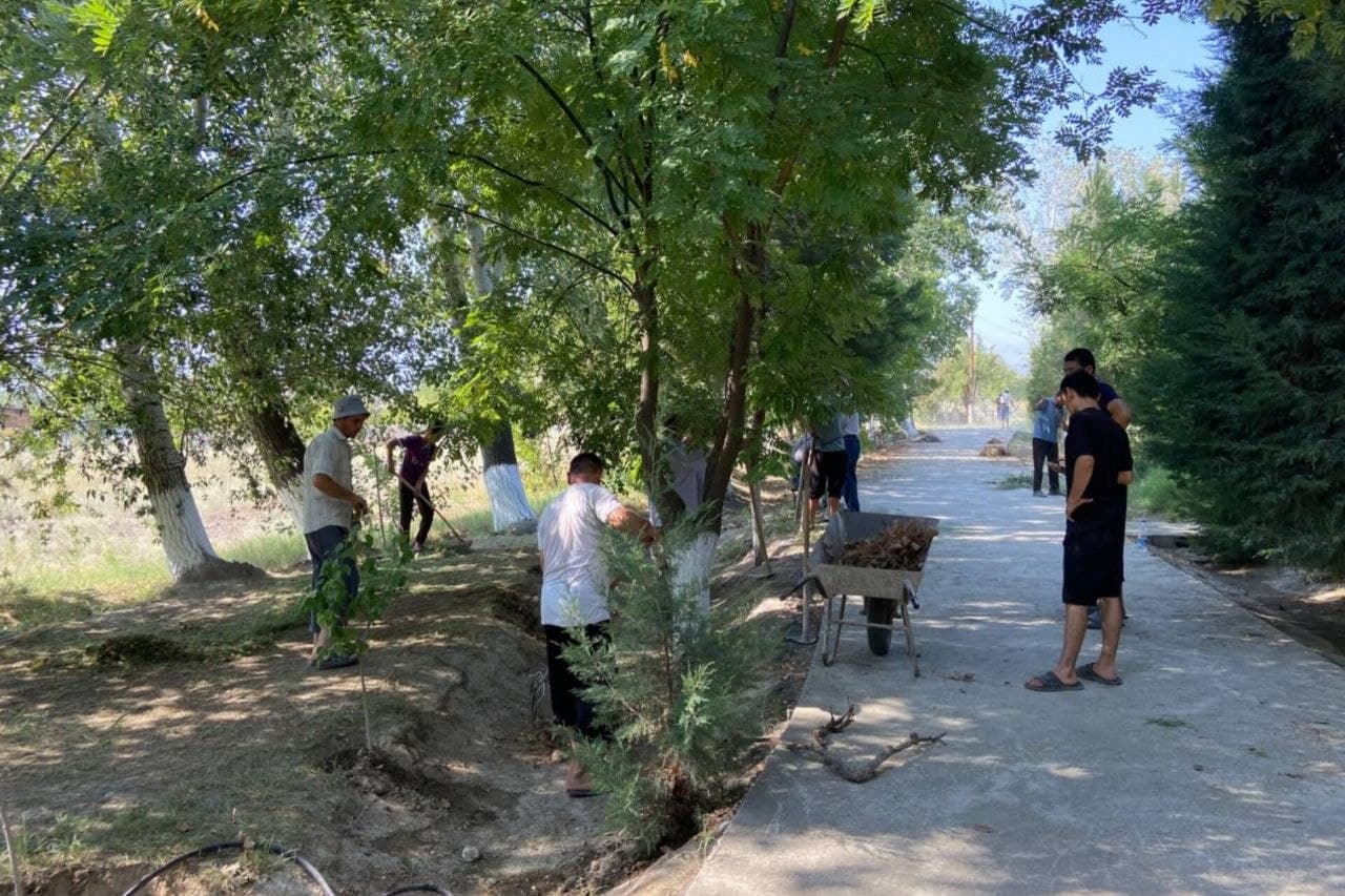 Community Cleanup Held at “Kaptarxona” Cemetery
