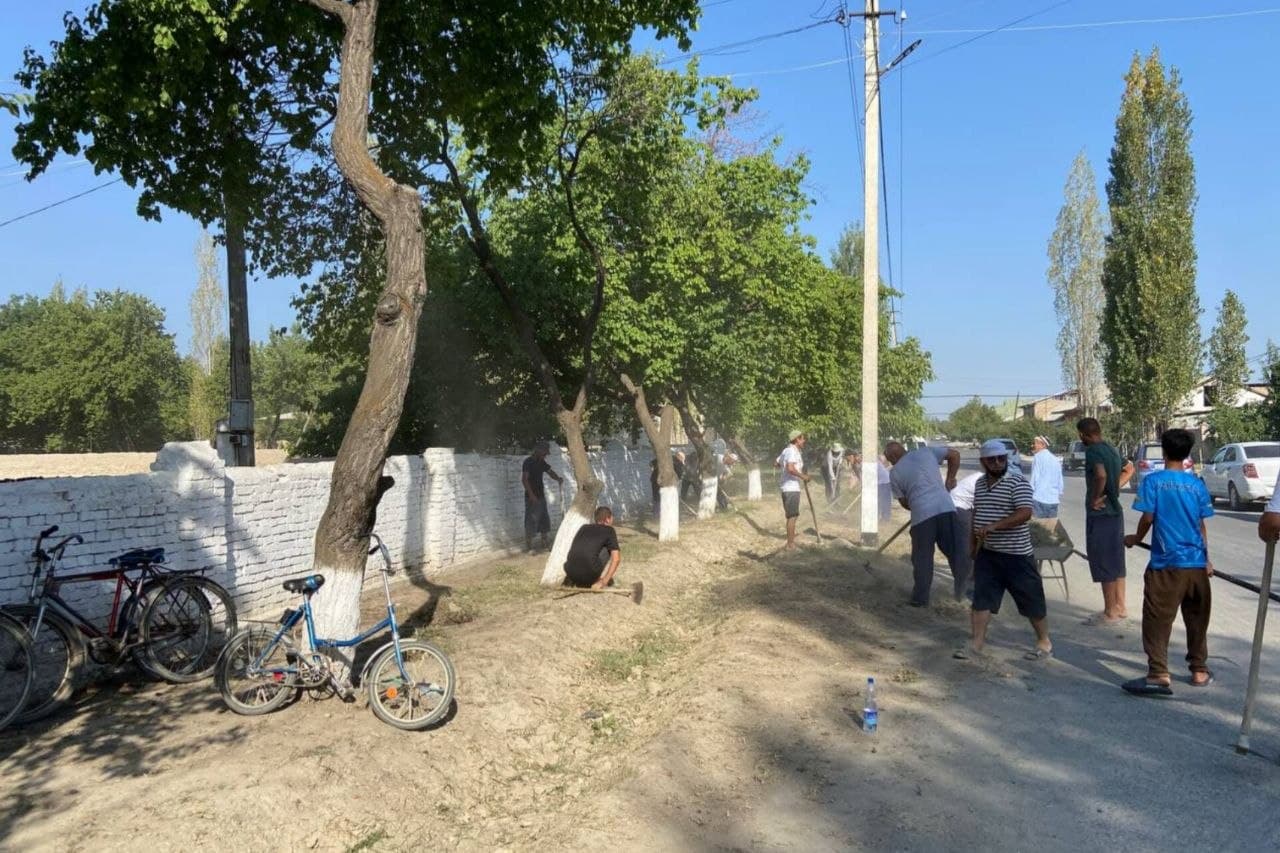 Community Cleanup Held at “Kaptarxona” Cemetery