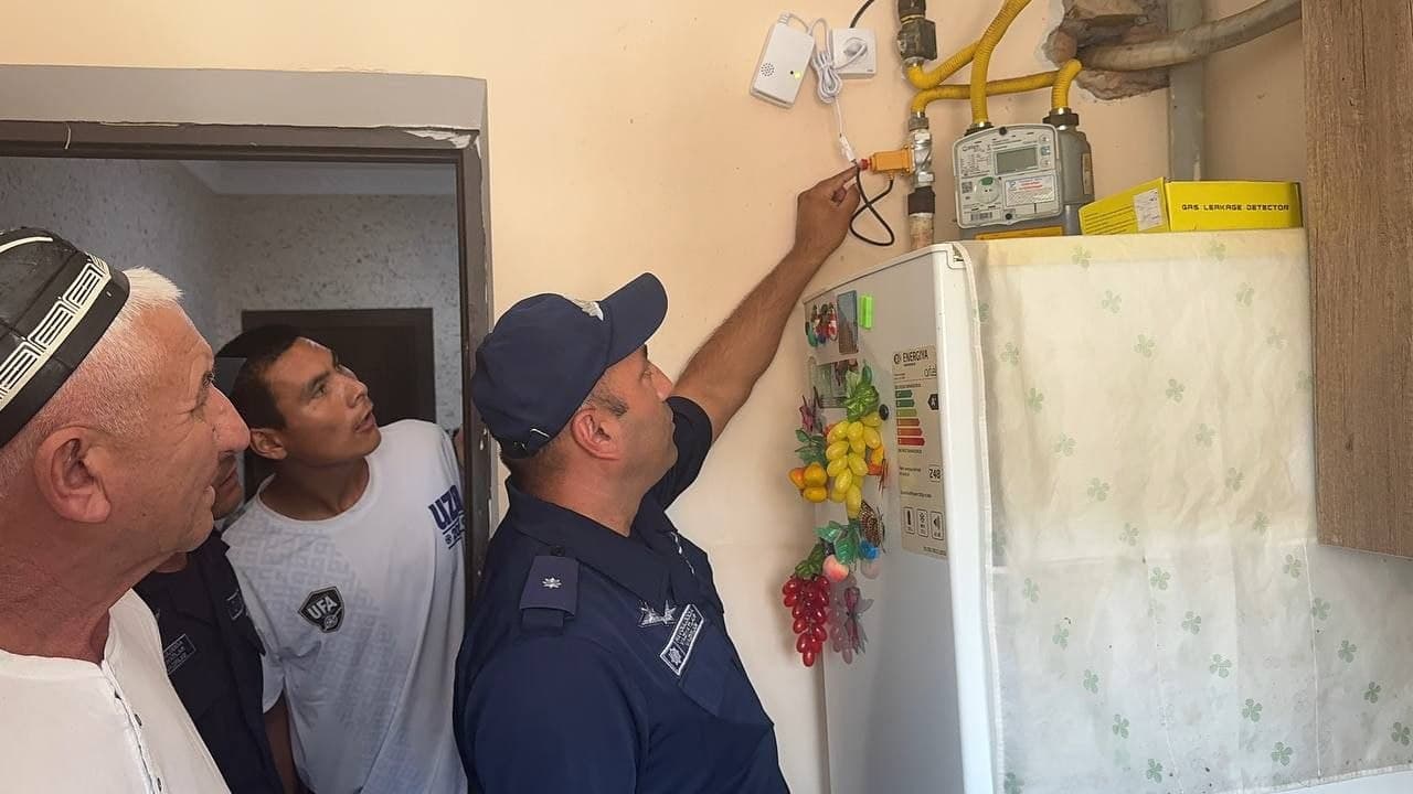 Fire Safety Training Seminar Held in the “Yangi Asr” Mahalla